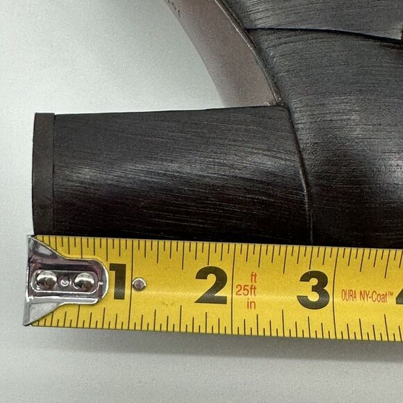 John Varvatos Block Heels Harness Boots F3013204 Sz 9.5 Moto Hand Made In Italy - Picture 10 of 10